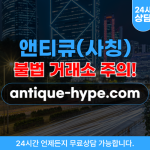 앤티큐(사칭) 온라인 투자 사기 사이트 antique-hype.com